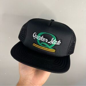 Vintage 80s Quaker State Snapback